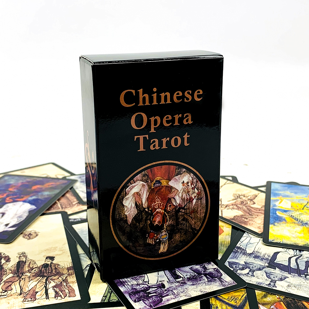 Board Game Horror - New Chinese Opera Tarot Deck Black