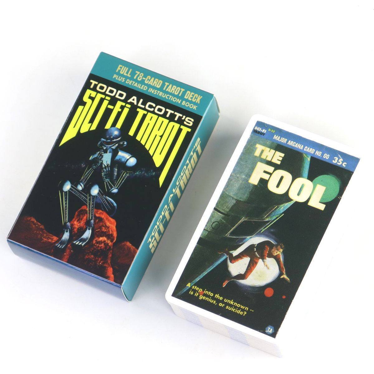Board Game Horror - Todd Alcott's Sci-Fi Tarot, Science-Fiction-themed Tarot