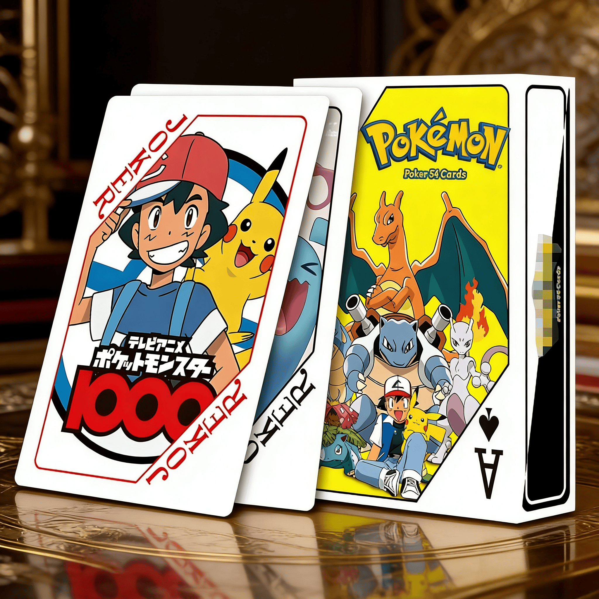 Board Game Pokemon - Pokemon Poker playing cards board games