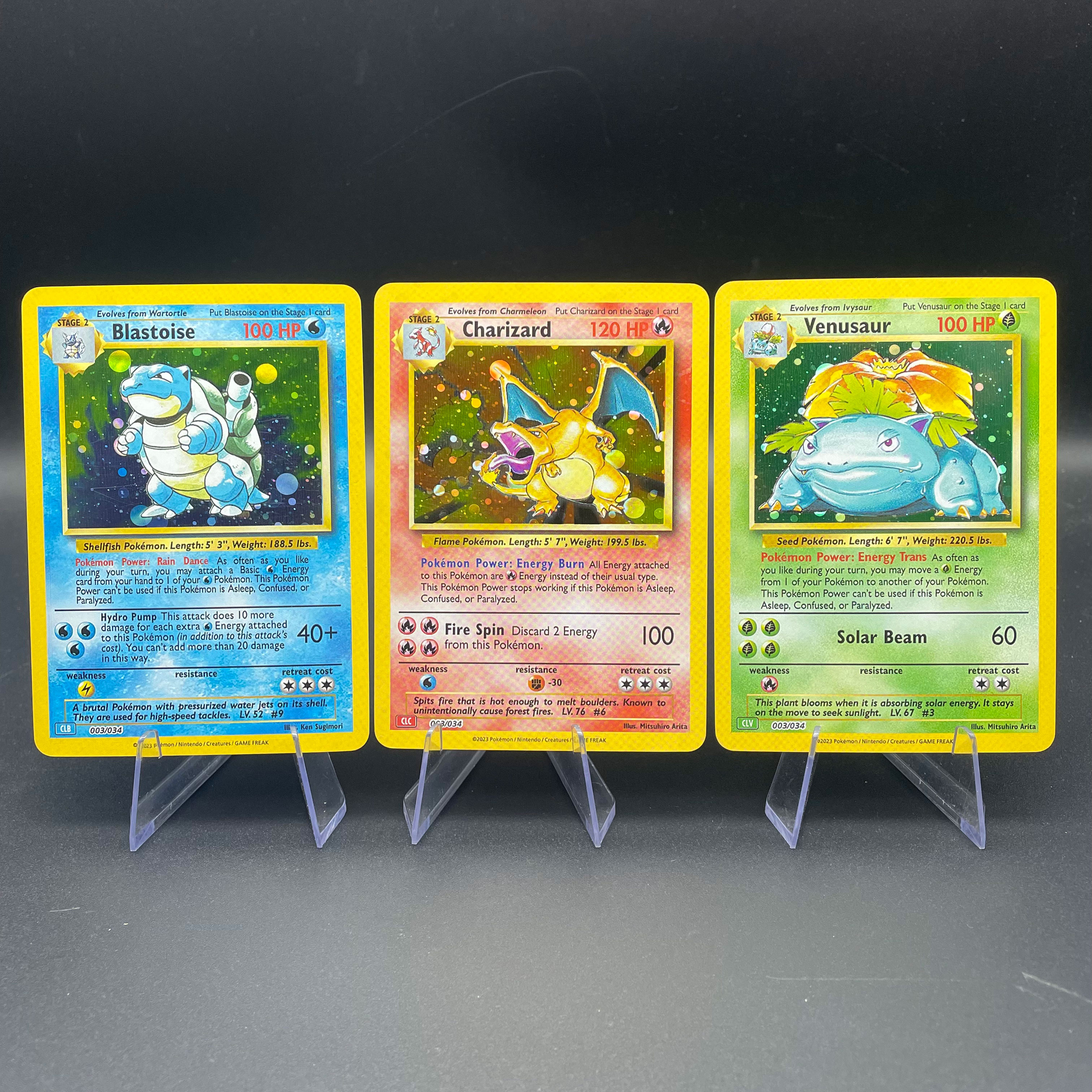 Board Game Diy - 3pcs/set Anime PTCG DIY Self-made Kanto