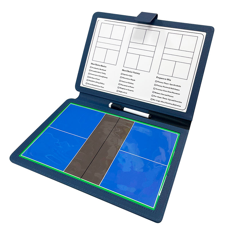 Strategy Board Game - Folding Pickleball coaching board Double-sided magnetic