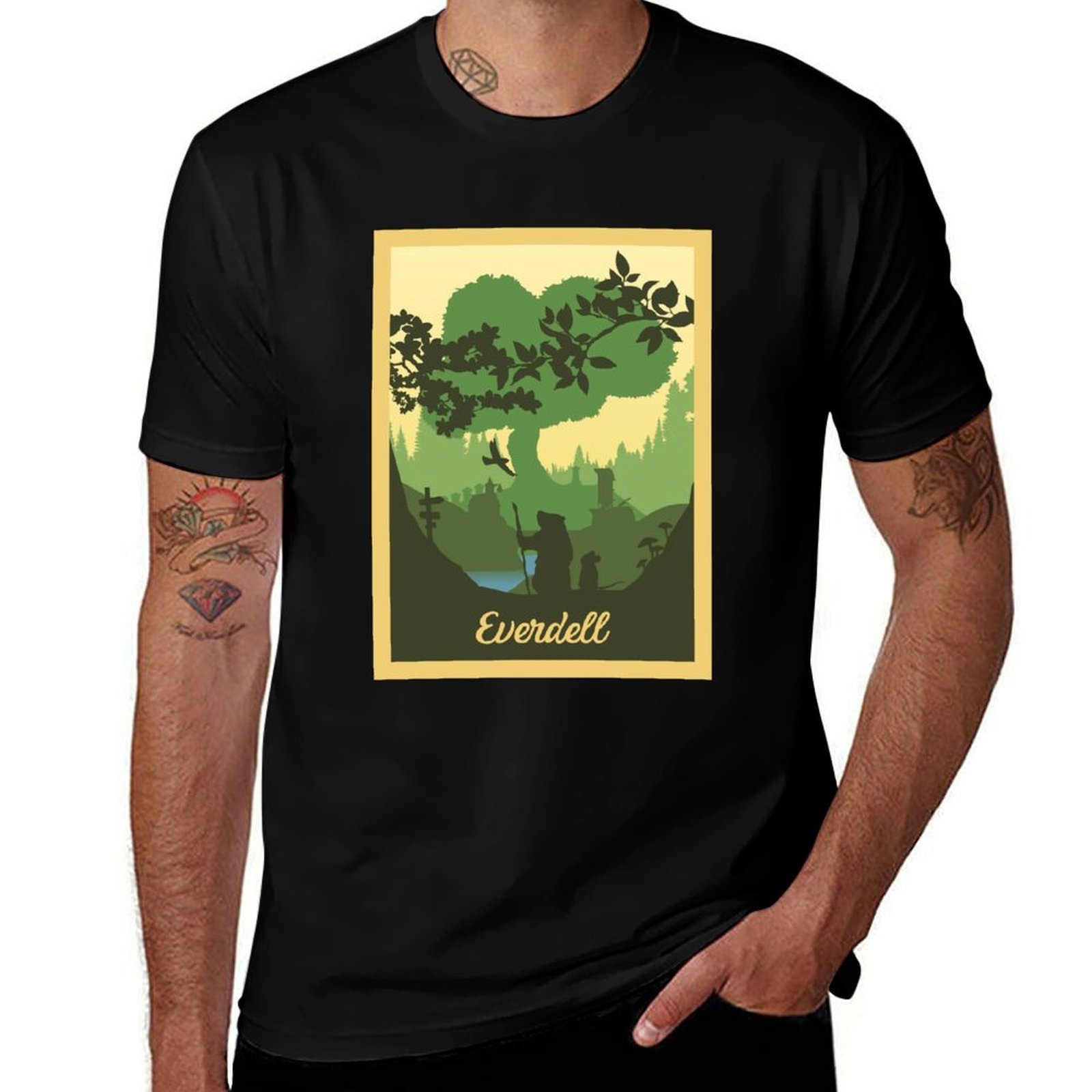 Board Game Print - Everdell - Board Games - Minimalist