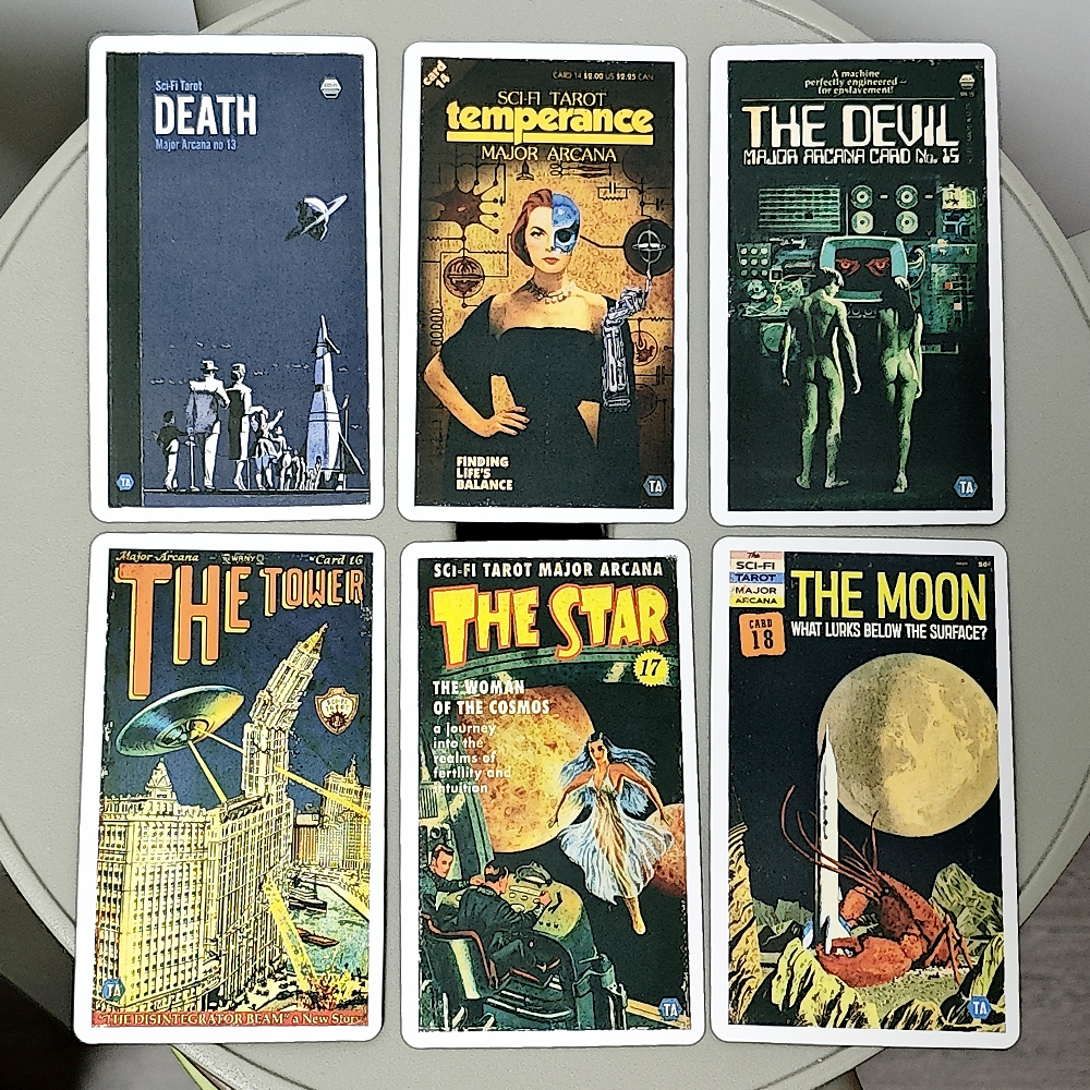 Board Game Horror - 78 Pcs Tarot Cards Based on