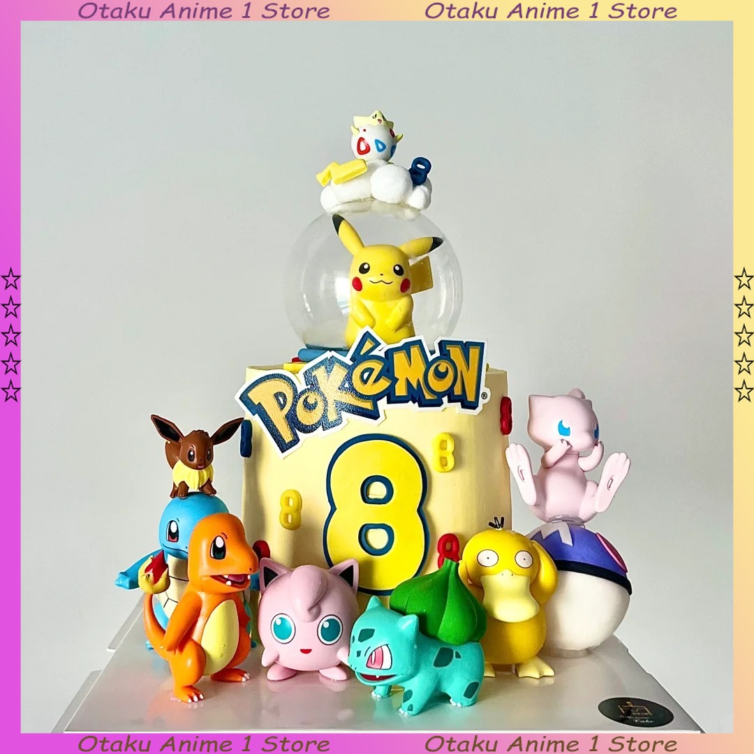 Board Game Pokemon - 13PCS/SET Pikachu Cake Topper Decoration Boy