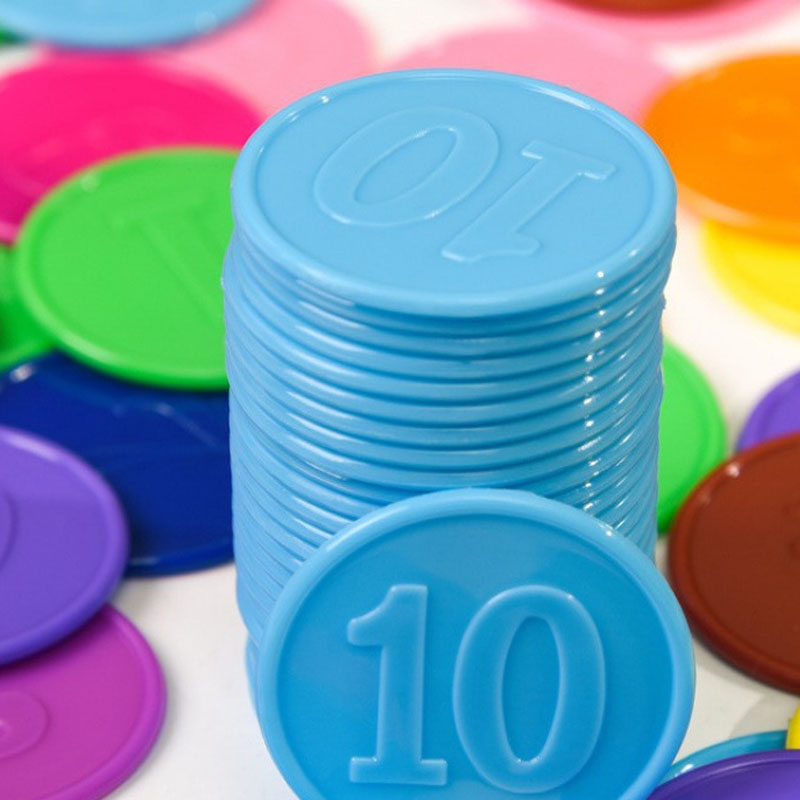 40PCS Poker Chips With Numbers - Board Game With Chips recensione e prezzo