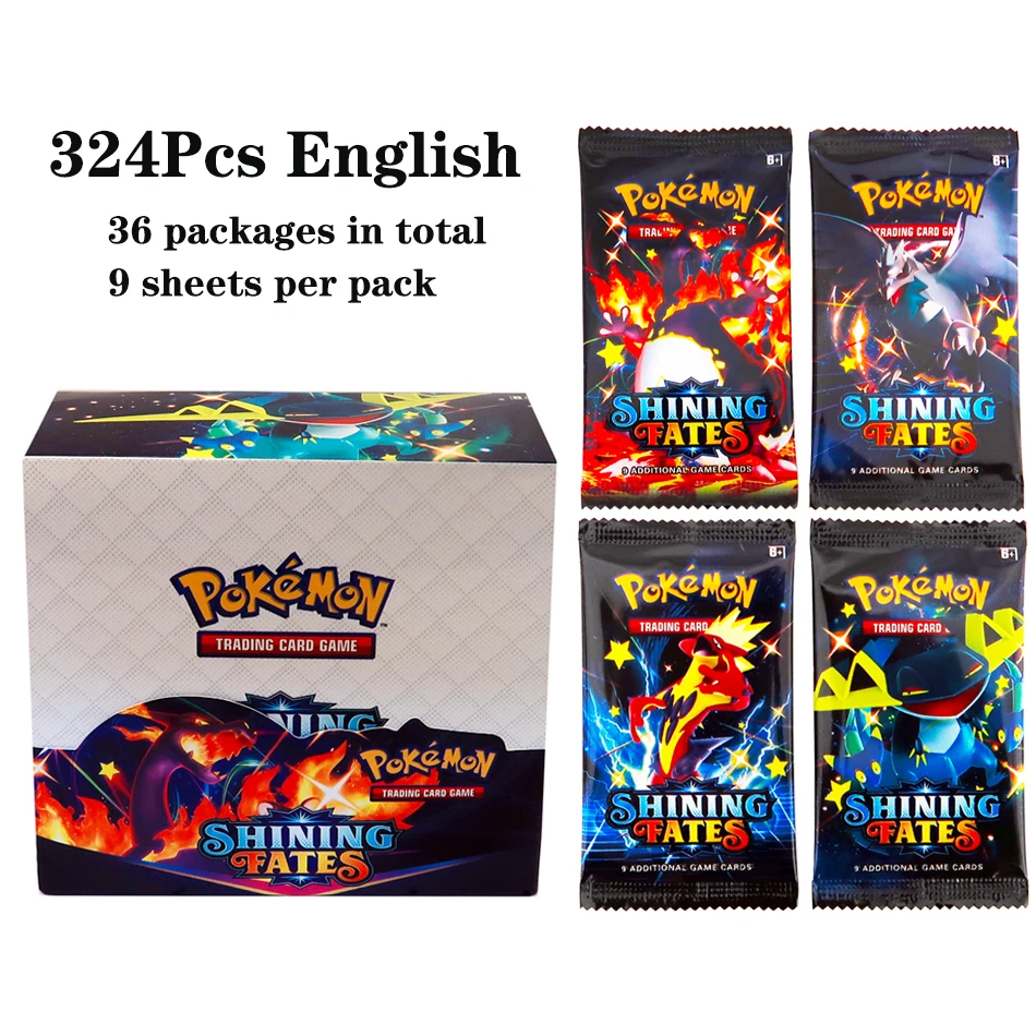 324Pcs/box Pokemon TCG: Shinin - Board Game Pokemon recensione e prezzo