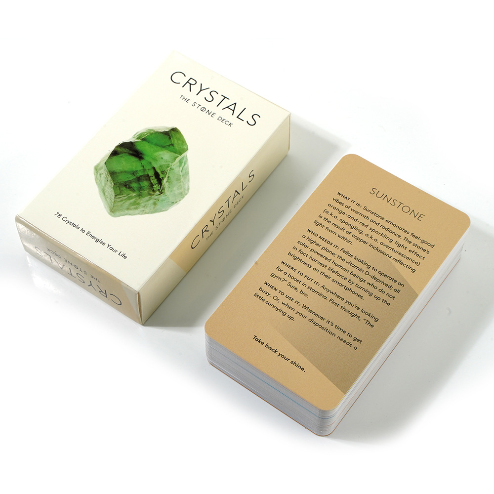 Crystals Tarot Cards Oracle Ca - Board Game Quantum recensione e prezzo