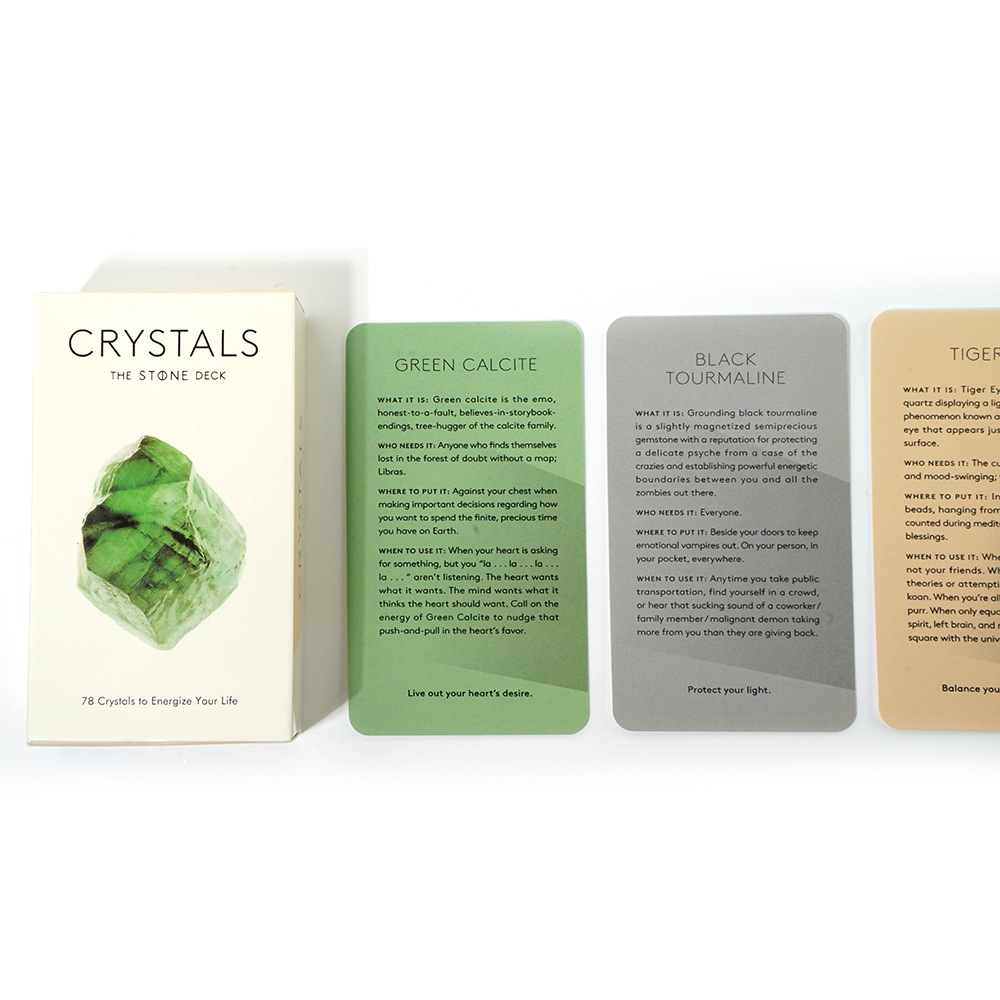 Crystals Tarot Cards Oracle Ca - Board Game Quantum recensione e prezzo