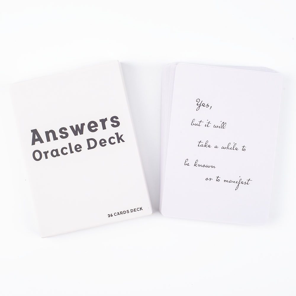 Answers Oracle Deck 36 Cards M - Board Game Quantum recensione e prezzo