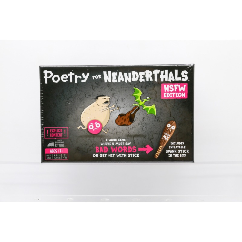 Poetry for Neanderthals NSFW A - Board Game Or Boardgame recensione e prezzo