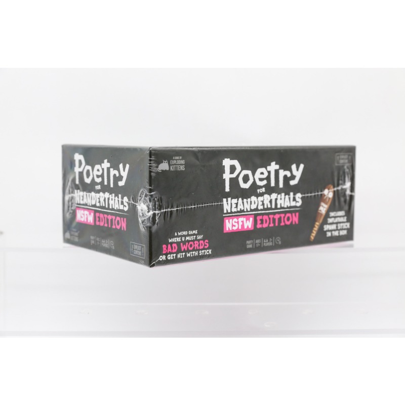 Poetry for Neanderthals NSFW A - Board Game Or Boardgame recensione e prezzo