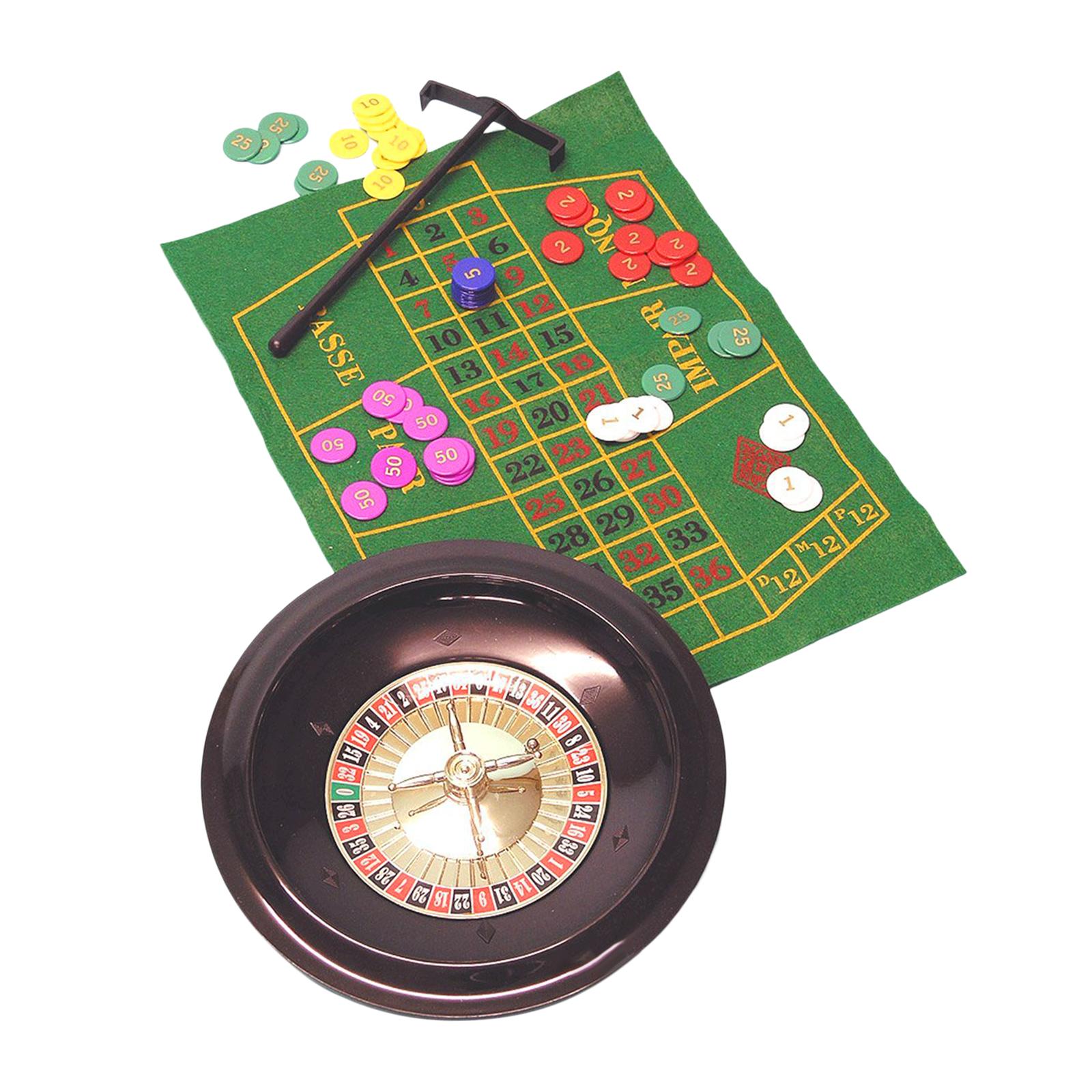 10 Inches Roulette Wheel with  - Board Game With Chips recensione e prezzo