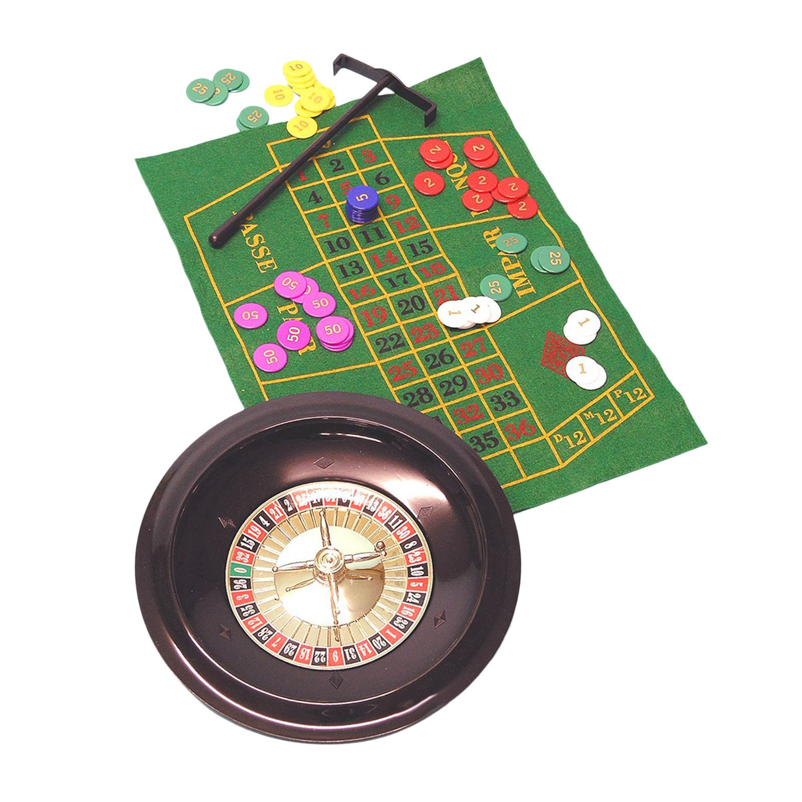 10 Inches Roulette Wheel with  - Board Game With Chips recensione e prezzo