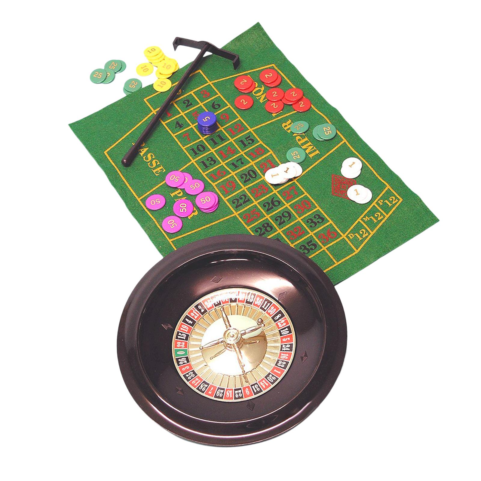 10 Inches Roulette Wheel with  - Board Game With Chips recensione e prezzo