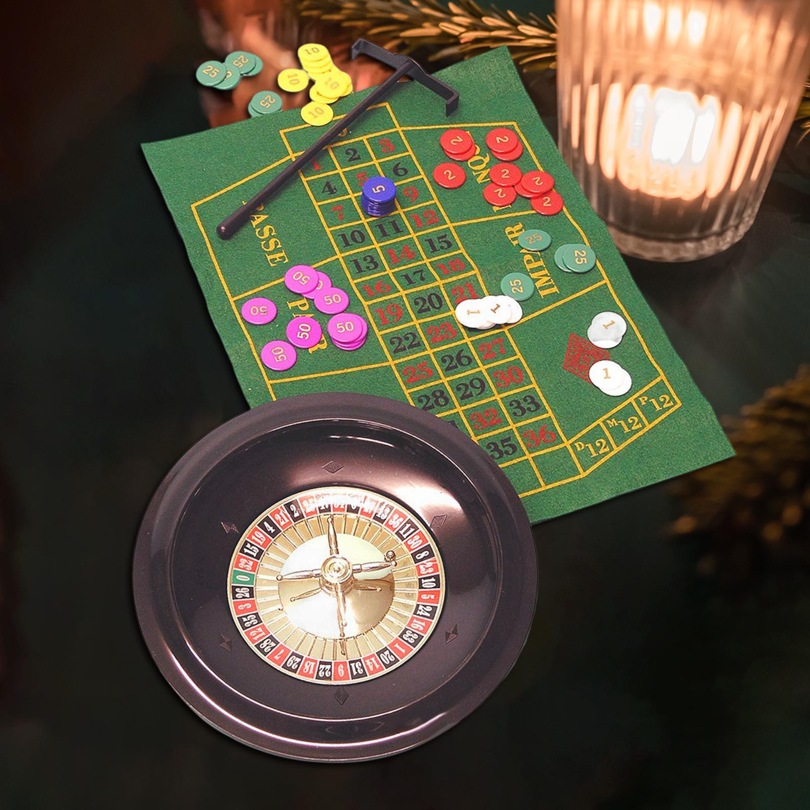 10 Inches Roulette Wheel with  - Board Game With Chips recensione e prezzo