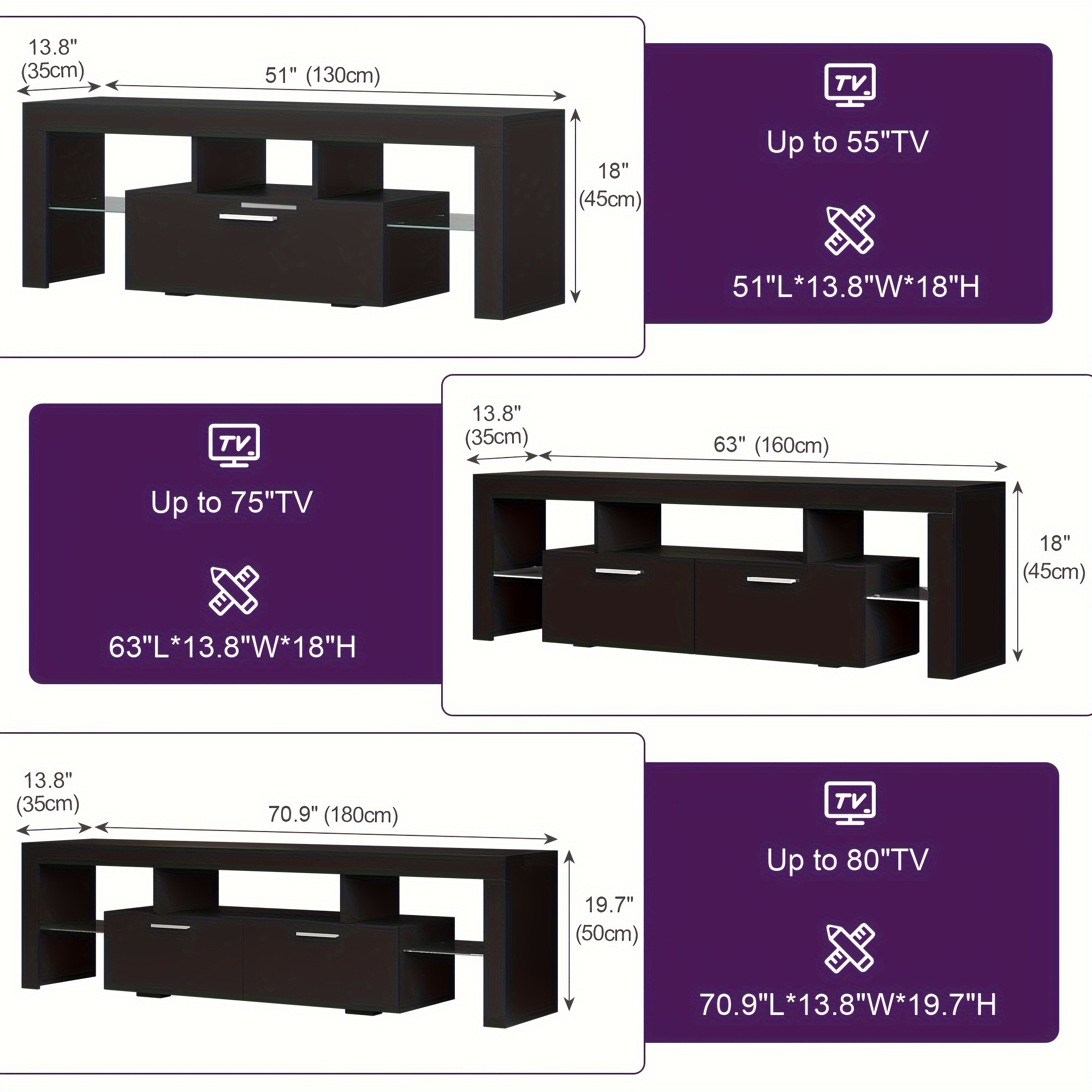 A Sleek LED TV Stand Designed  - Board Game Or Boardgame recensione e prezzo
