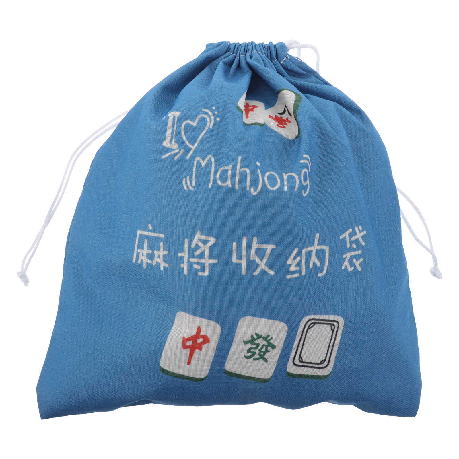 Fabric Mahjong Storage Pouch L - Tile Bag Drawstring recensione e prezzo