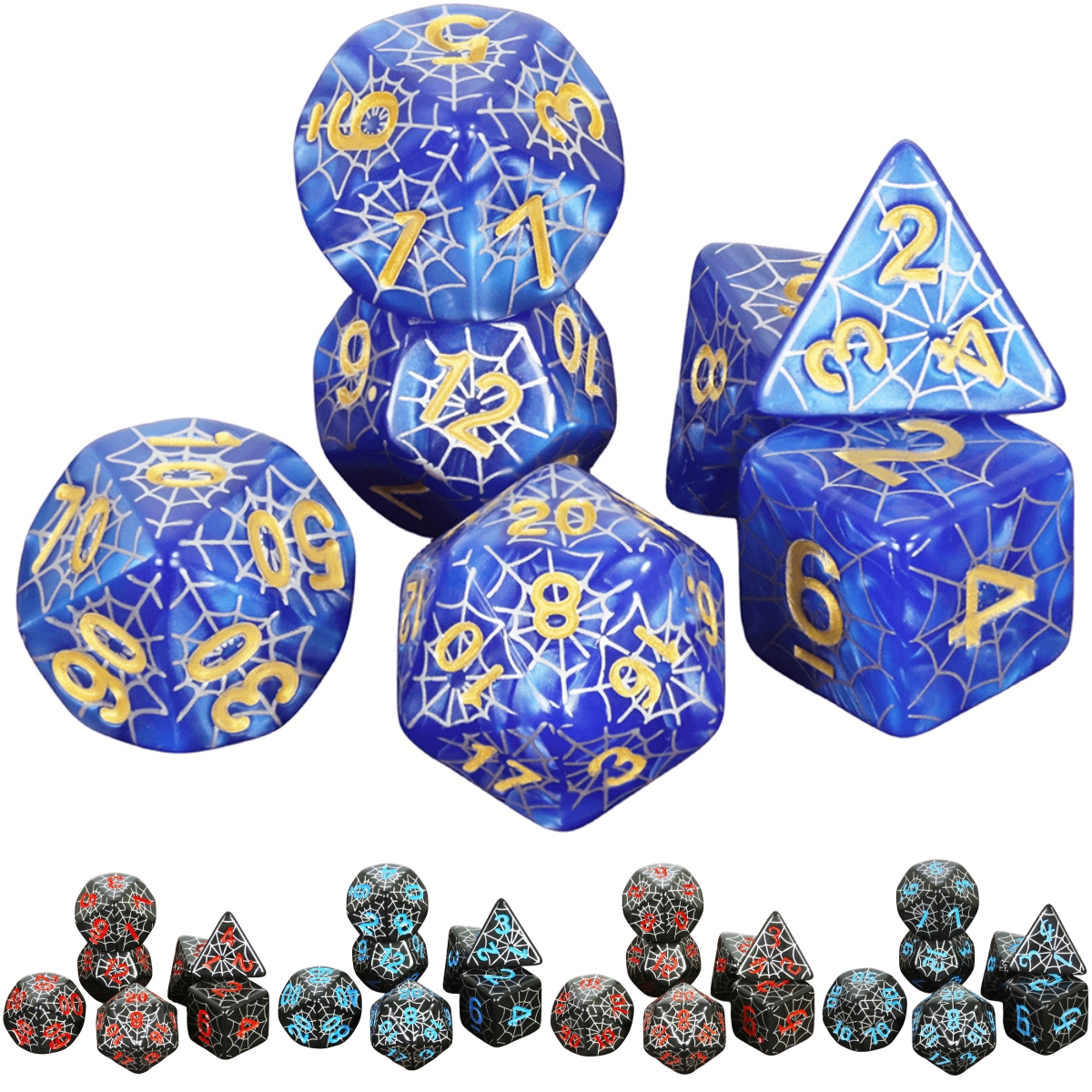 DND Game Dice 7pcs Polyhedral  - Board Game Web recensione e prezzo