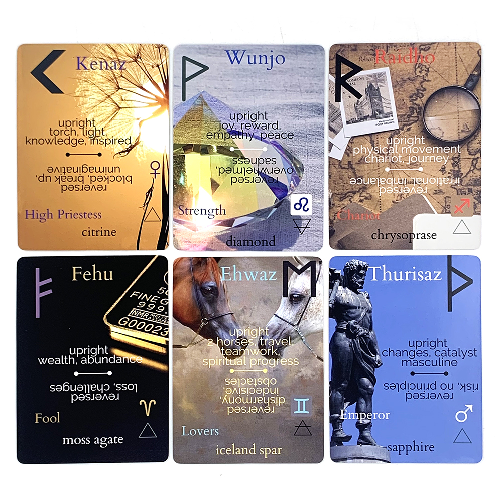 Ancient Wisdom Runes Deck 25 E - Board Game Inspiration recensione e prezzo