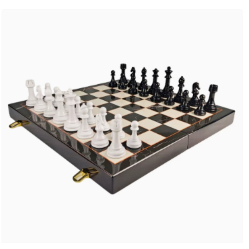 High-End Solid Wood Marble Pat - Board Game Box recensione e prezzo