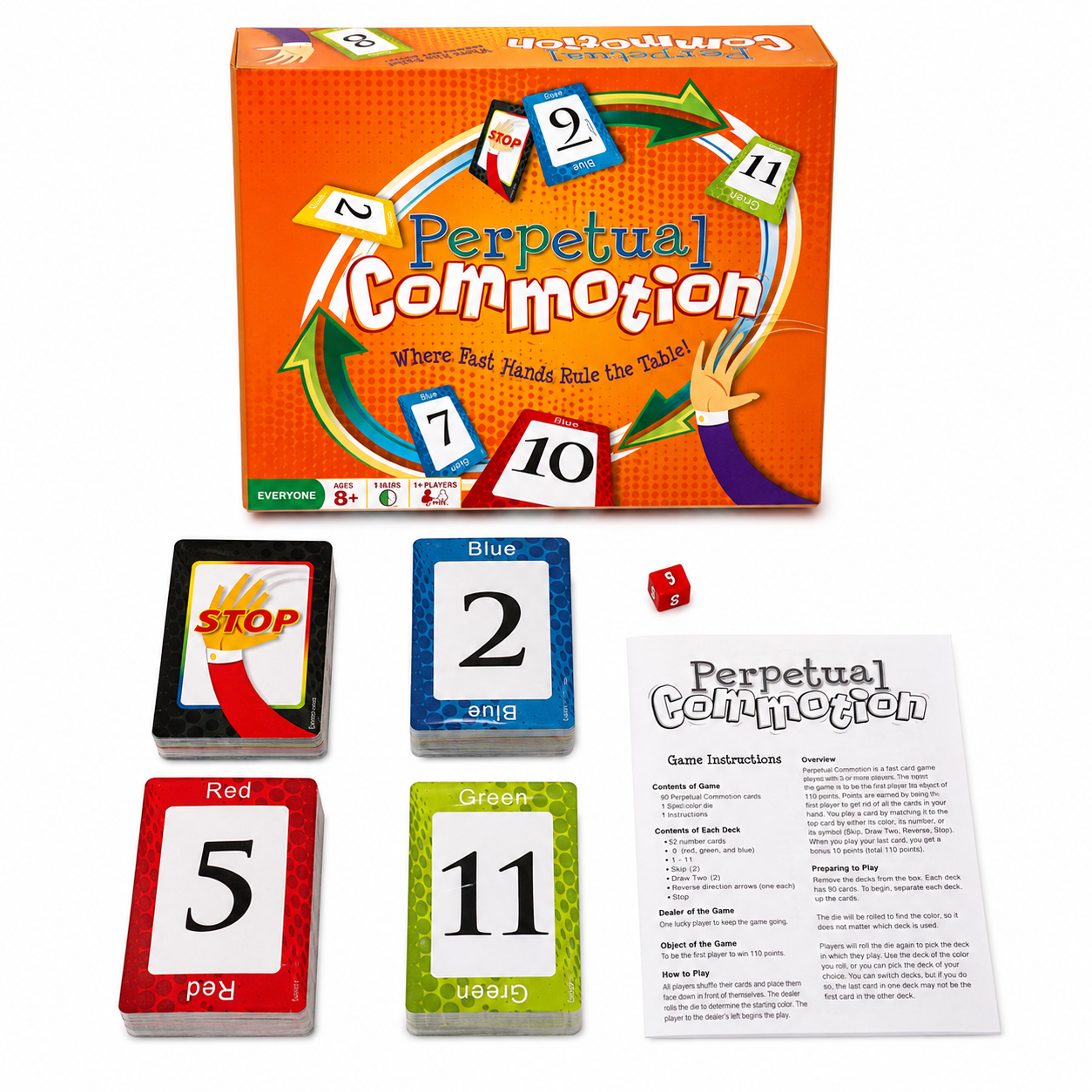 Perpetual Commotion Fast Hands - Strategy Board Game recensione e prezzo