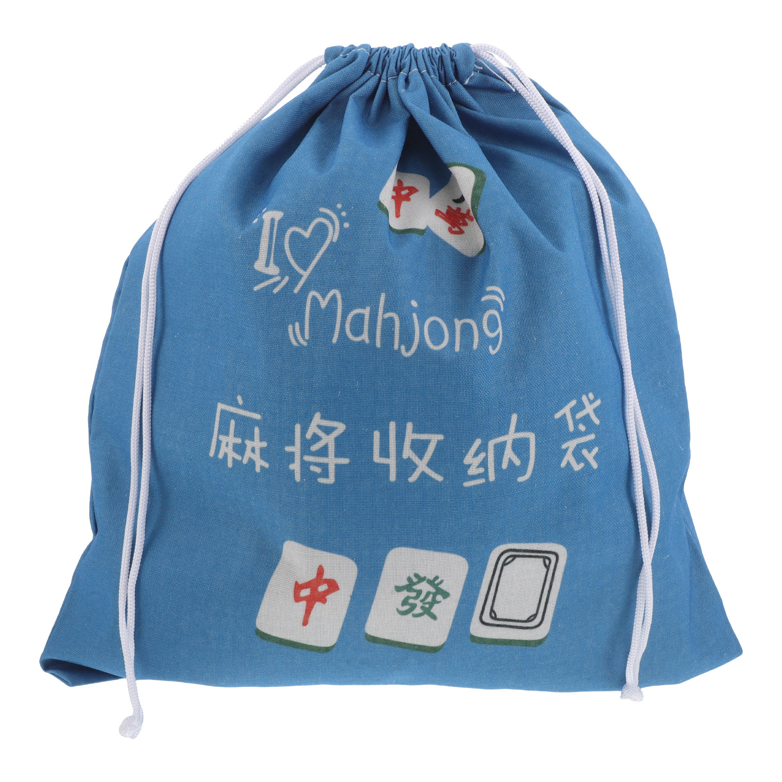 Fabric Mahjong Storage Pouch D - Tile Bag Drawstring recensione e prezzo