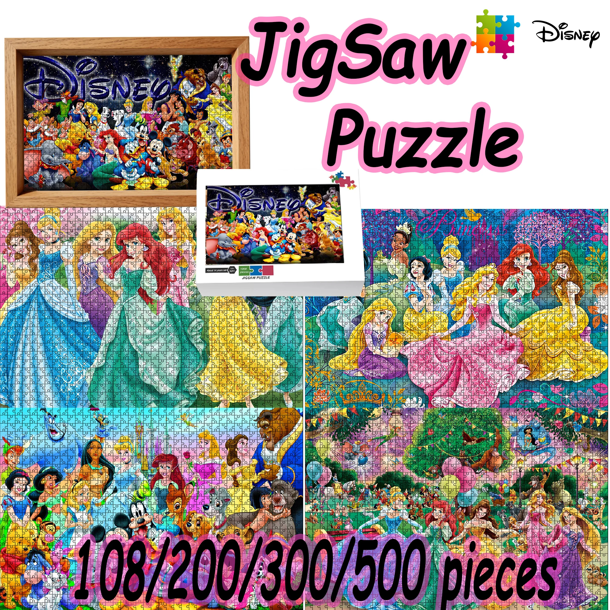 Disney Princess Puzzle 108/200 - Board Game Fun recensione e prezzo