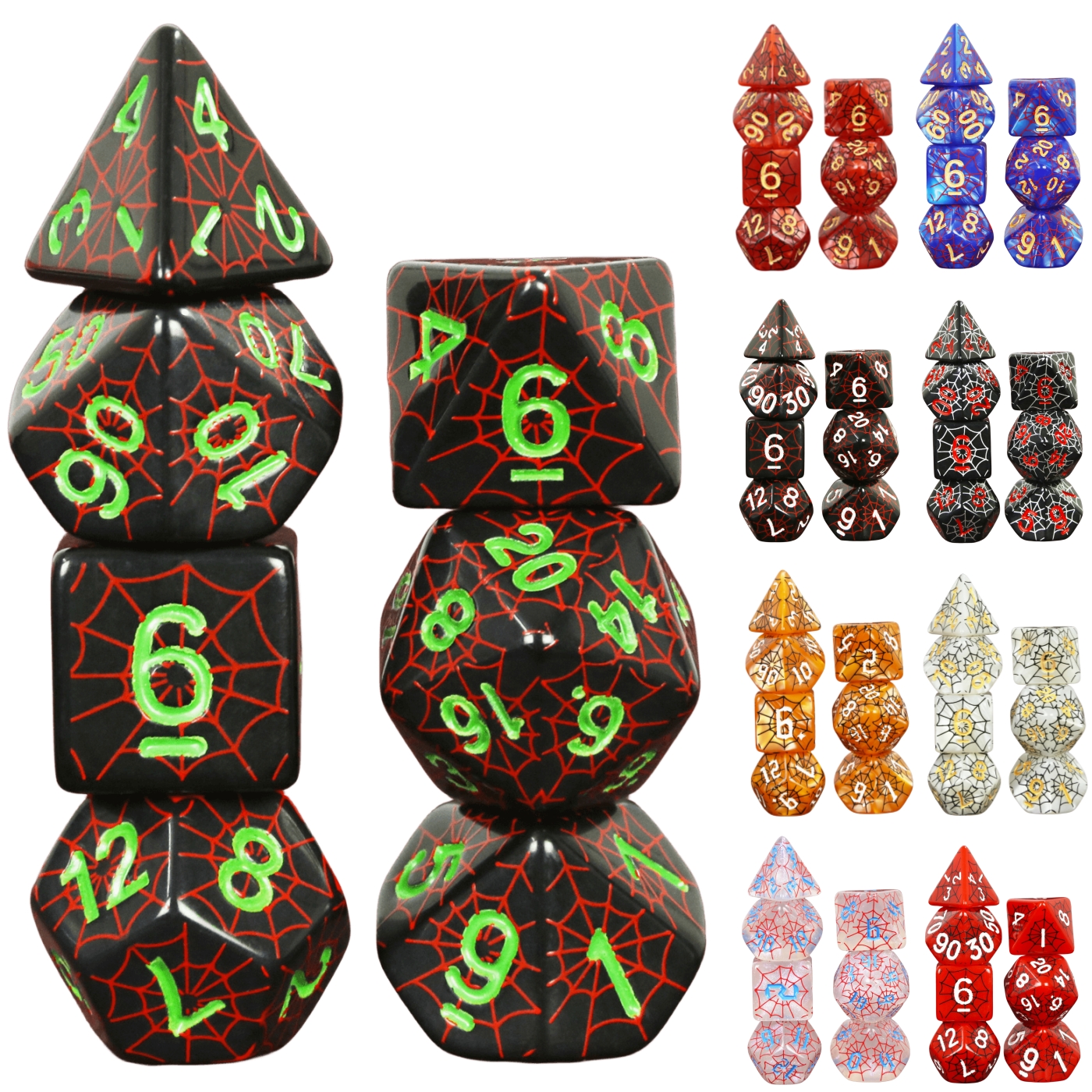 Polyhedral DND Dice Set in Spi - Board Game Web recensione e prezzo