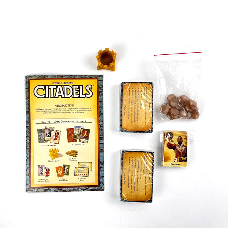 Citadels  Revised Edition Clas - Board Game Splendor recensione e prezzo