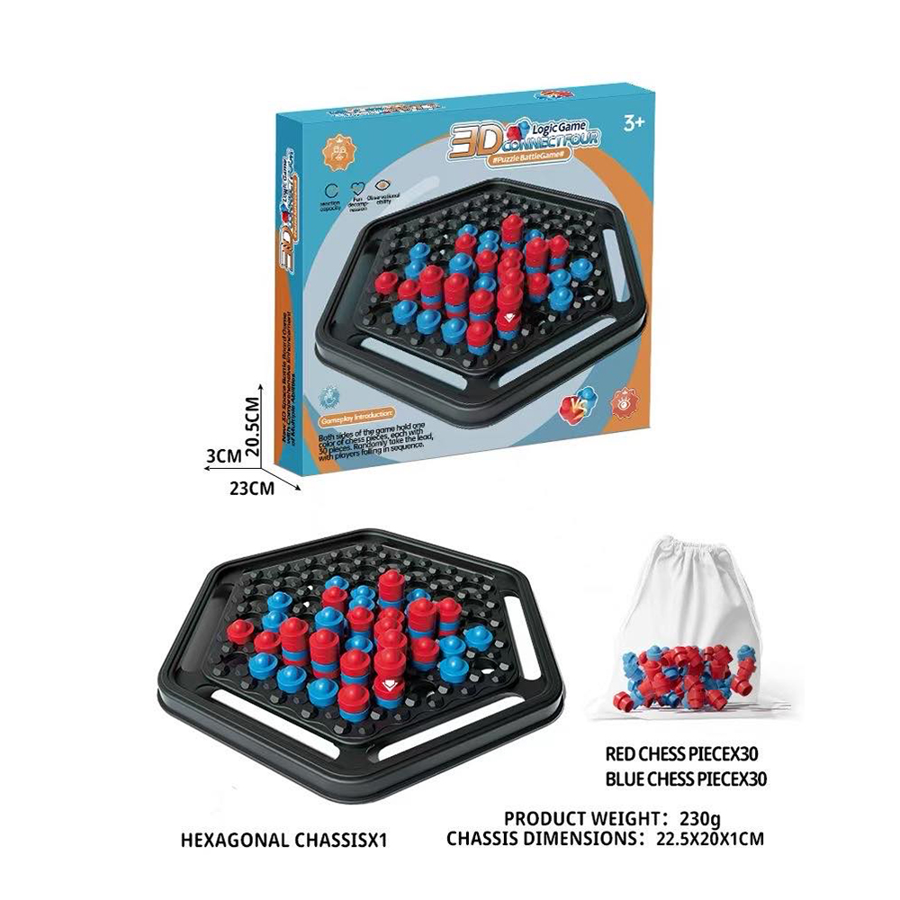2-in-1 Board Game Set: 3D Tic- - Board Game Nations recensione e prezzo