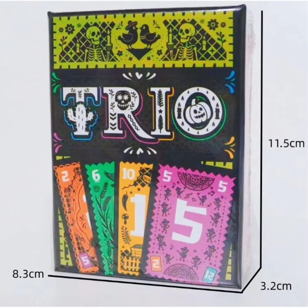 Strategic Card Board Game TRIO - Board Game Fun recensione e prezzo