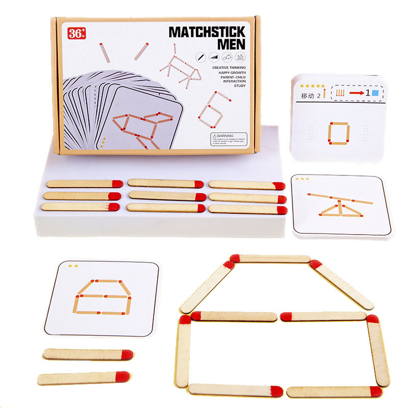Montessori Matches Puzzles Gam - Board Game Fun recensione e prezzo