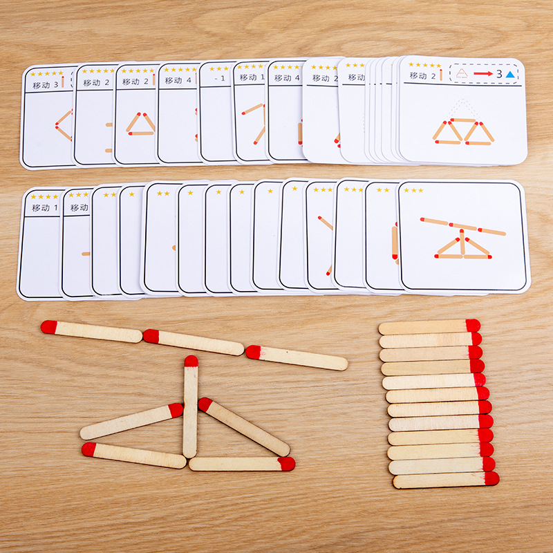 Montessori Matches Puzzles Gam - Board Game Fun recensione e prezzo
