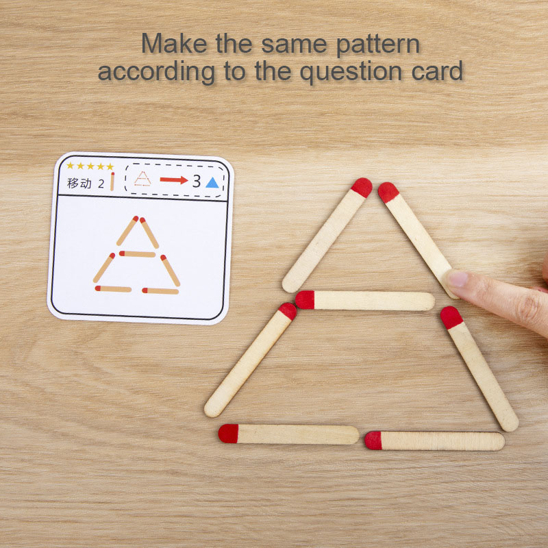 Montessori Matches Puzzles Gam - Board Game Fun recensione e prezzo