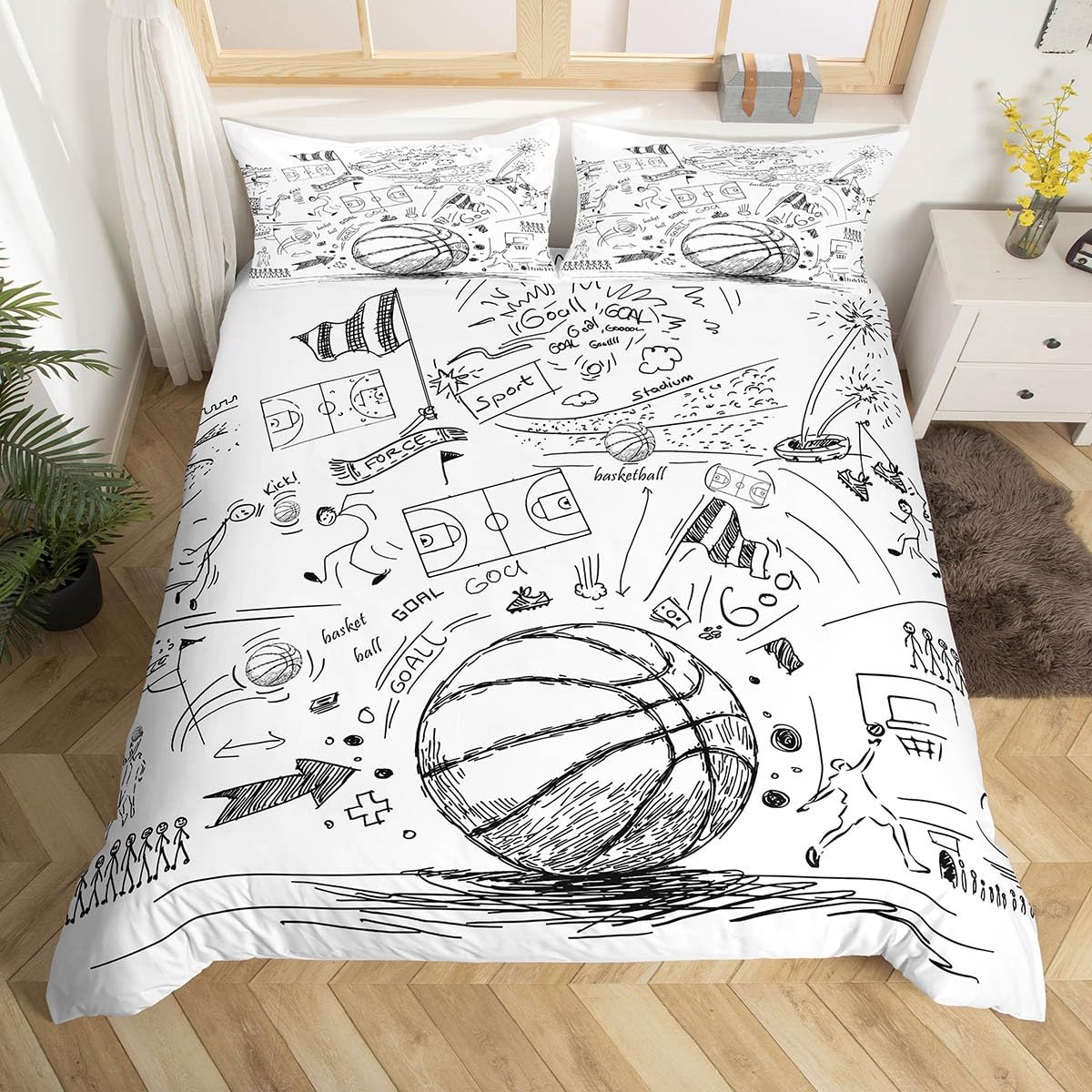 Basketball Duvet Cover Twin Qu - Board Game Nations recensione e prezzo