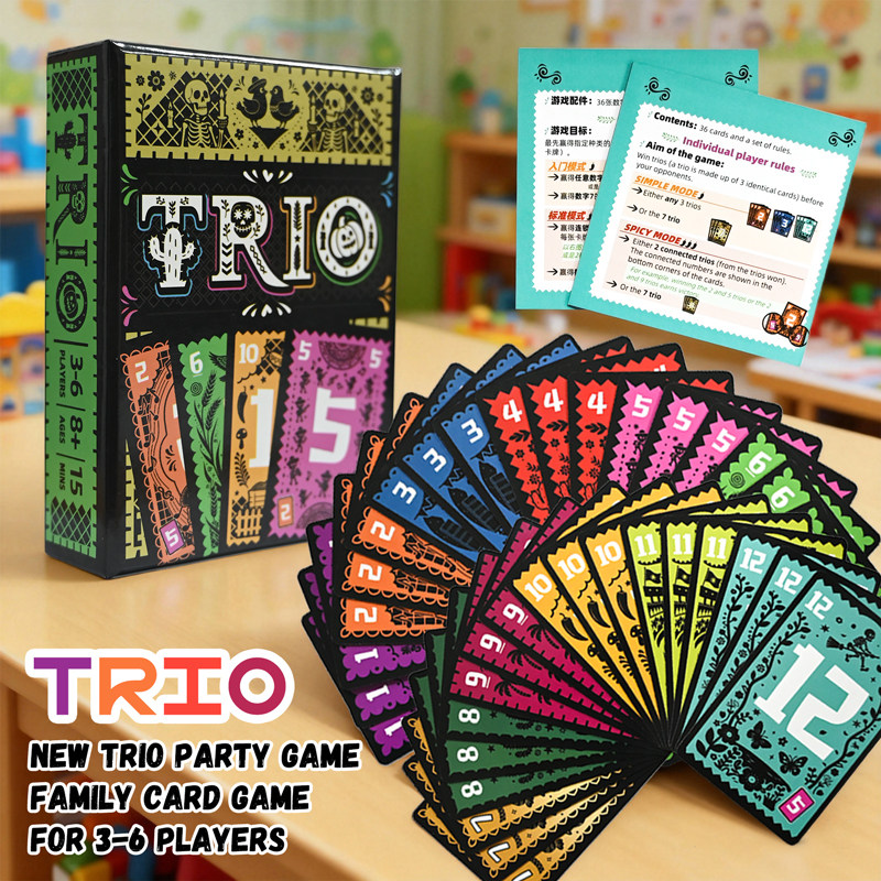 Strategic Card Board Game TRIO - Strategy Board Game recensione e prezzo