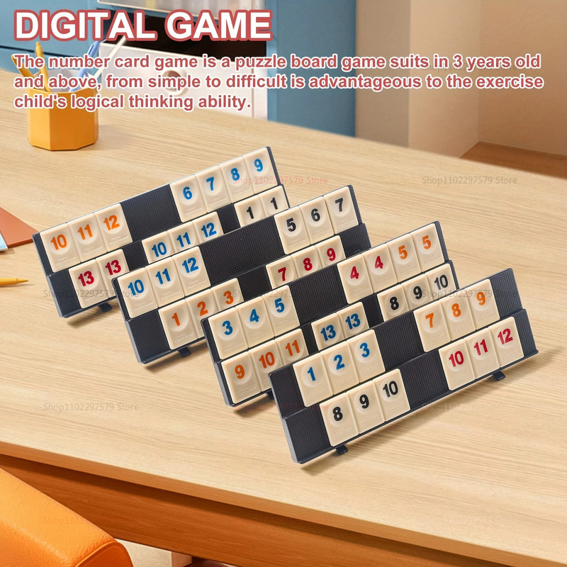 2026 New Rummy Cube Game Set w - Board Game Sequence recensione e prezzo