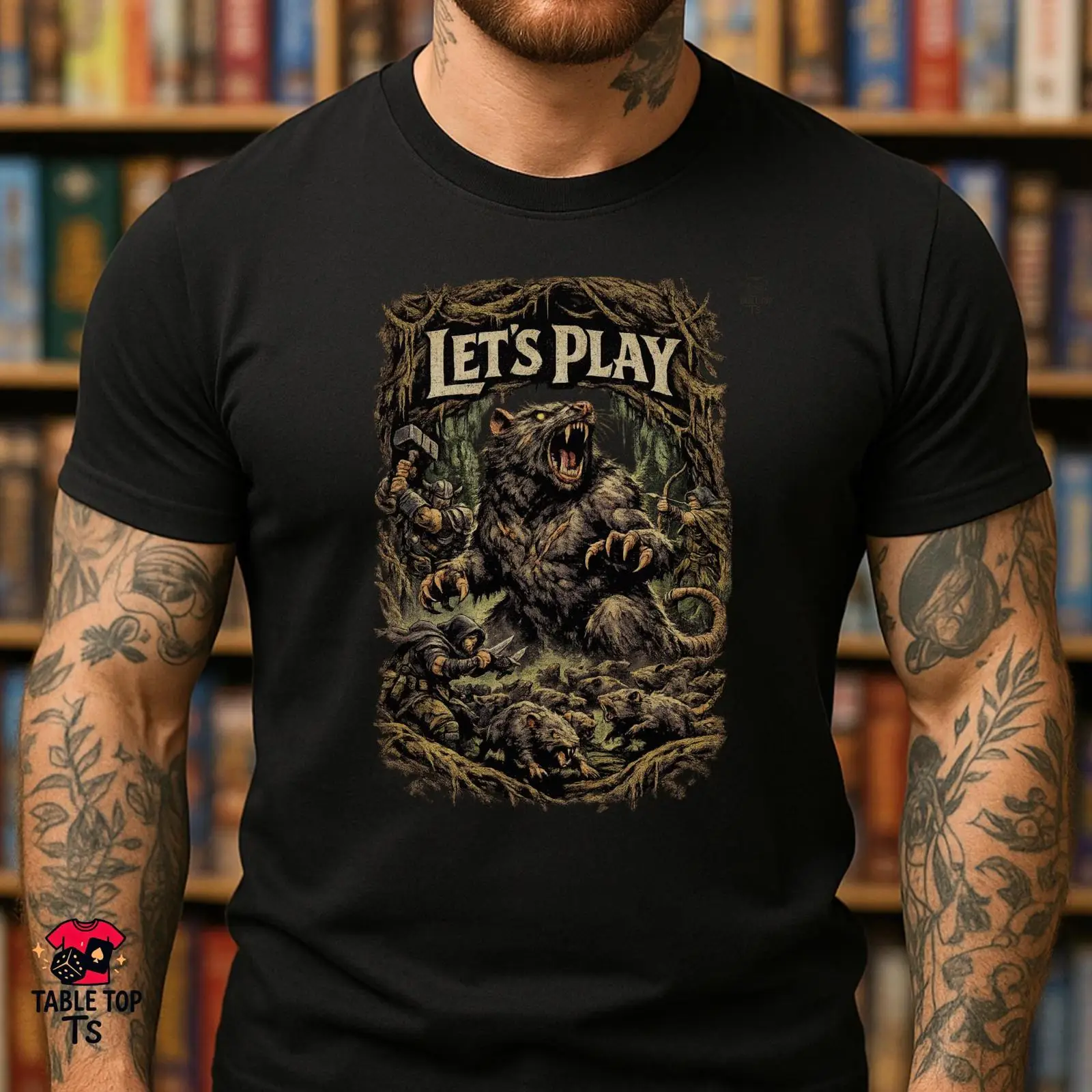LET amp 39 S PLAY T Shirt Oath - Board Game Inspiration recensione e prezzo