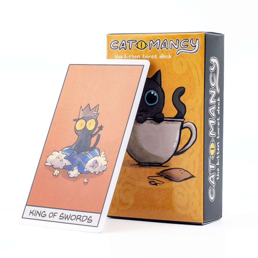 Cat Mancy Kitten Tarot Deck 78 - Board Game Quantum recensione e prezzo