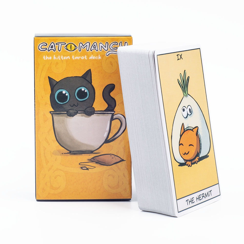 Cat Mancy Kitten Tarot Deck 78 - Board Game Quantum recensione e prezzo