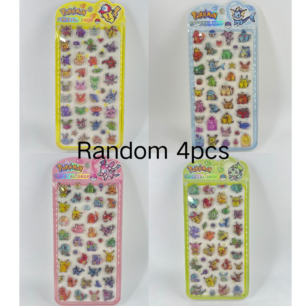 new 1/4pcs Kawaii 3d Crystal P - Board Game Pokemon recensione e prezzo