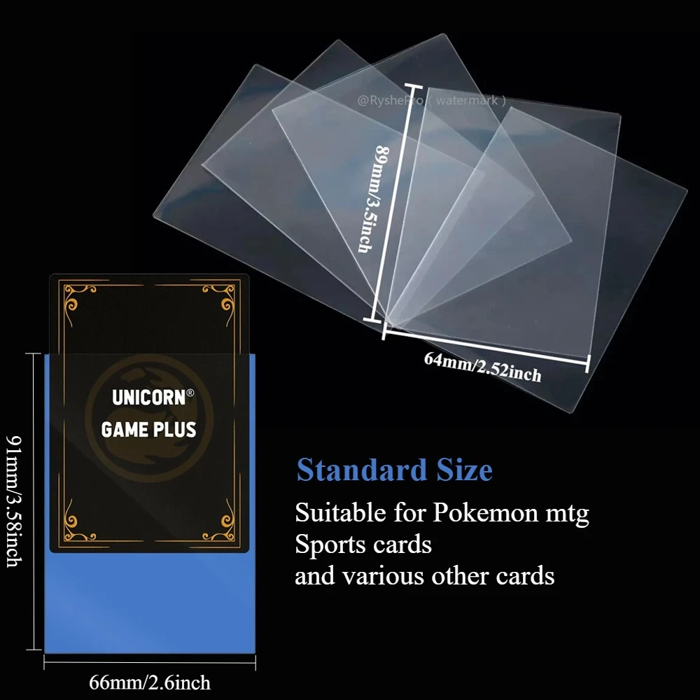 200PCS Card Sleeves Trading Ca - Board Game Pokemon recensione e prezzo