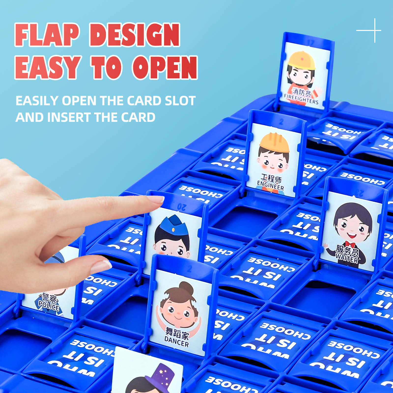 Guess Who I Am, Children'S Puz - Board Game With Chips recensione e prezzo