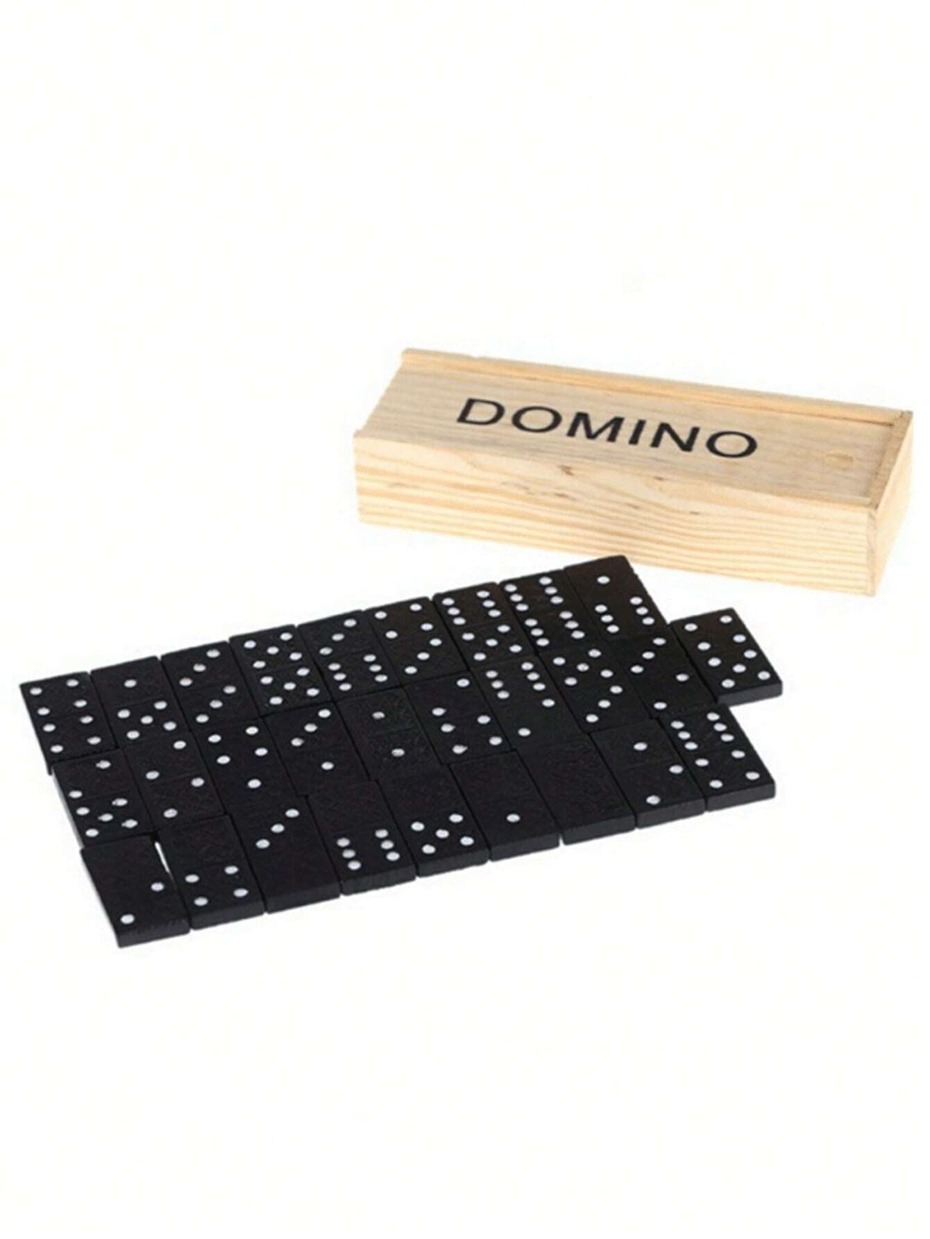 Black Domino wooden box with b - Board Game Box recensione e prezzo