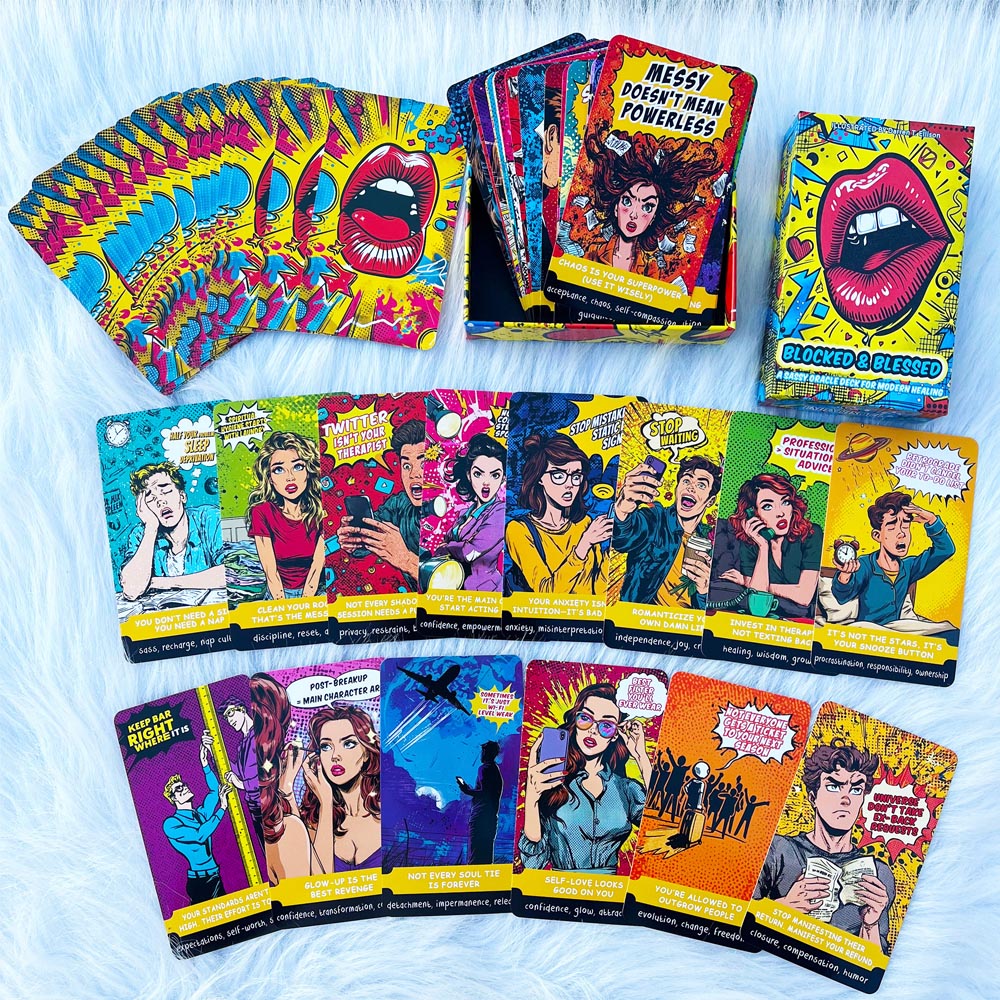 54 Card Deck, 13x8cm Size, BLO - Board Game Horror recensione e prezzo