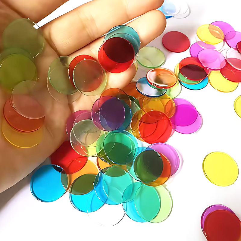 100/200PCS 19mm Round Count Ch - Board Game With Chips recensione e prezzo