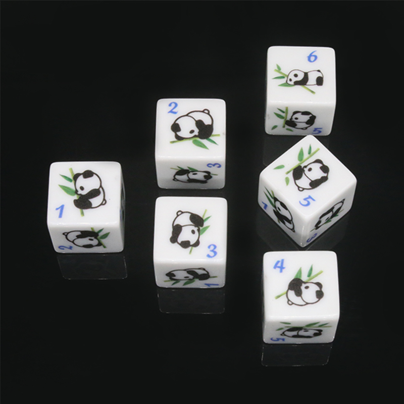 Panda Print 6-sided Game Dice  - Board Game Print recensione e prezzo