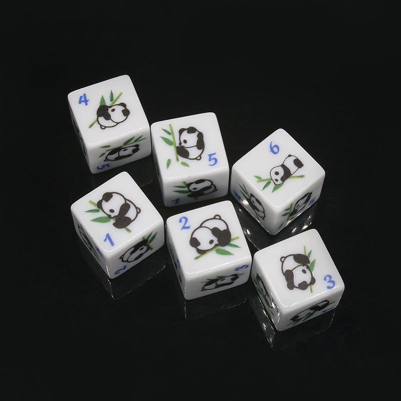 Panda Print 6-sided Game Dice  - Board Game Print recensione e prezzo
