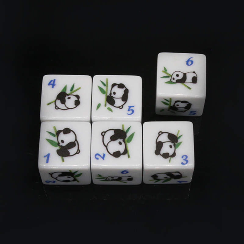 Panda Print 6-sided Game Dice  - Board Game Print recensione e prezzo