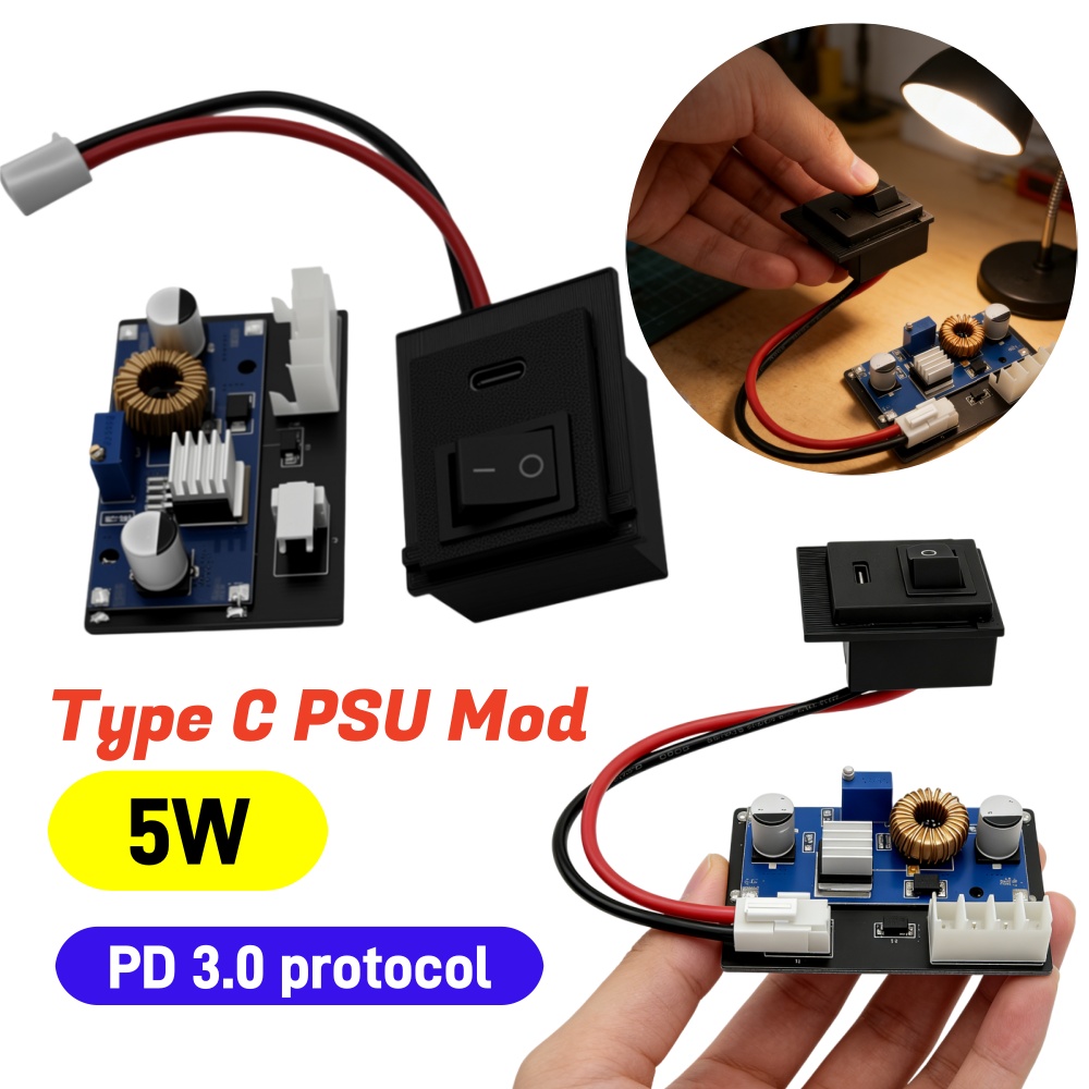 Replacement Type C PSU Mod for - Board Game Video Games recensione e prezzo